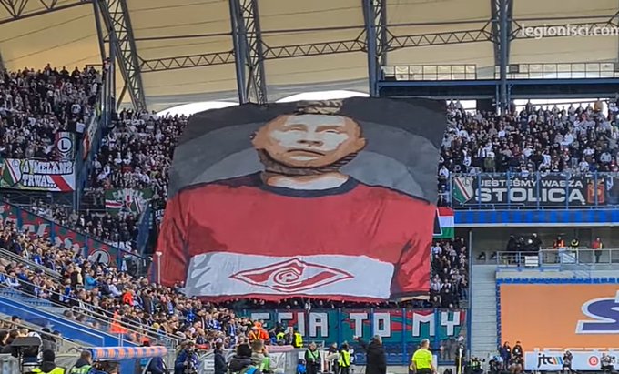 Польські фанати показали "хорошого" Путіна: цей банер може стати пророчим (фото і відео)